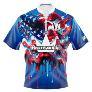 Brunswick Crown Old Glory Paint Drip Jersey
