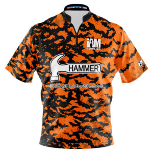 Hammer Black & Orange Bats Jersey